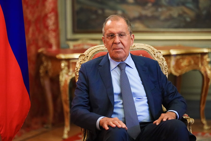 Saludo de S.V. Lavrov, Ministro de Asuntos Exteriores de la Federación Rusa